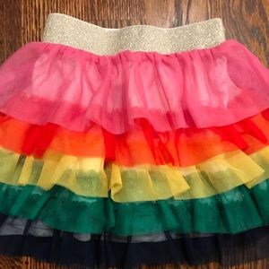 Hanna Andersson Bottoms - Hanna Andersson Rainbow Ruffle Tulle Skirt Hanna Andersson Bottoms - Hanna Andersson Rainbow Ruffle Tulle Skirt